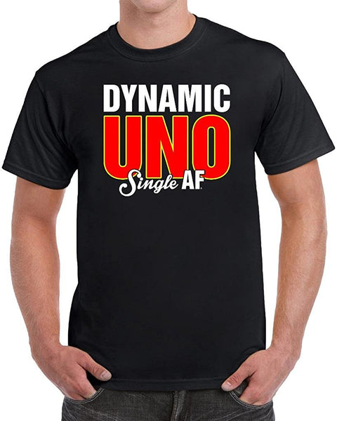 MangoshirtstoreDynamic Uno Single Af Men's Funny T-ShirtTshirt/Tshirtwomen/Longsleeves tshirt/hoodie