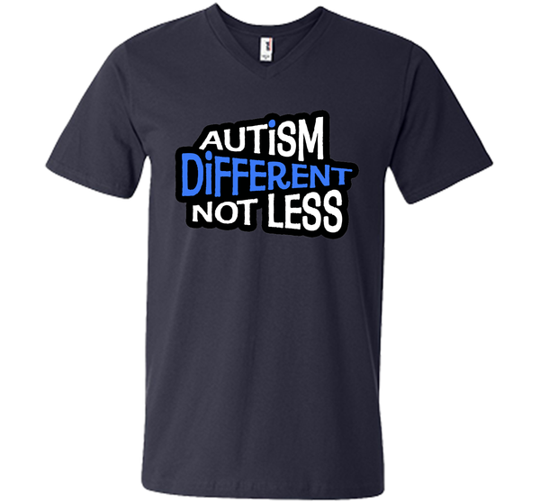 Autism Different Not Less - Autism Awareness T-Shirts T-Shirt