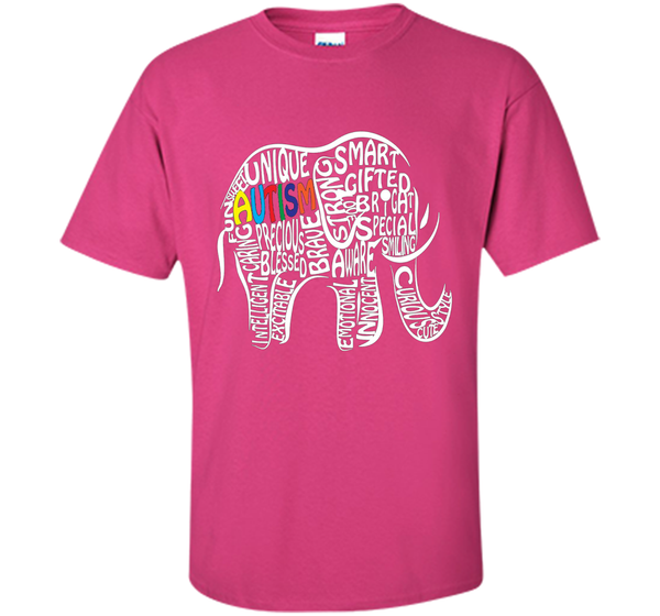 Autism Awareness Elephant T Shirt
