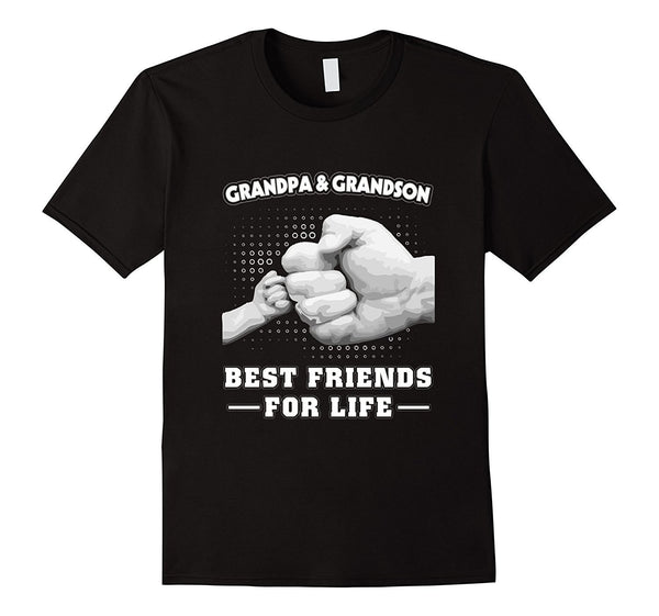 GrandPa and Grandson Best Friends For Life Shirt