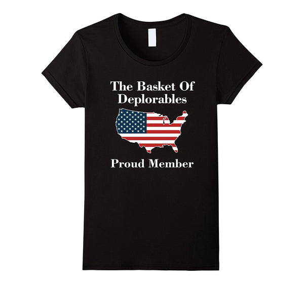 USA The Basket of Deplorables Proud Member T-Shirt