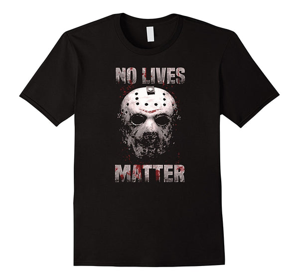 no lives matter friday the 13th shirt