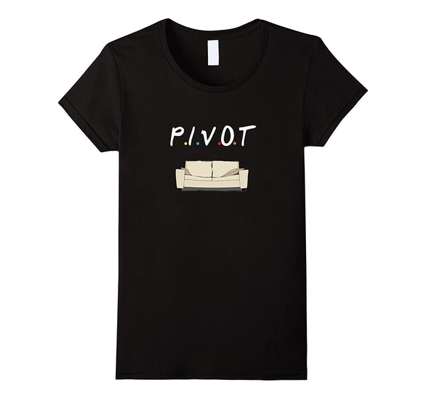 ON SALE | Premium Pivot, Ladies Printed DARK T-Shirt