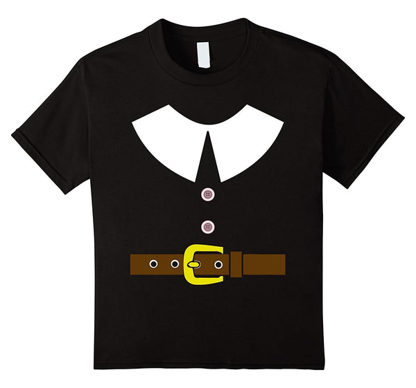 Thanksgiving Pilgrim Costume TShirt New World Pioneer Tee