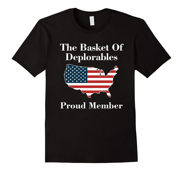USA The Basket of Deplorables Proud Member T-Shirt