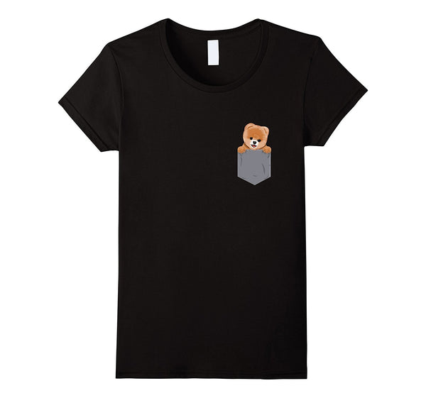 Pomeranian T Shirt - Pocket Dog
