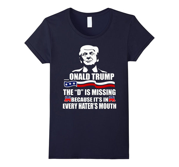 Men's Onald Trump The D Missing T-shirt