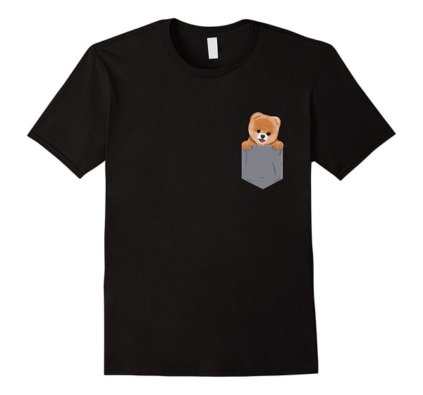 Pomeranian T Shirt - Pocket Dog