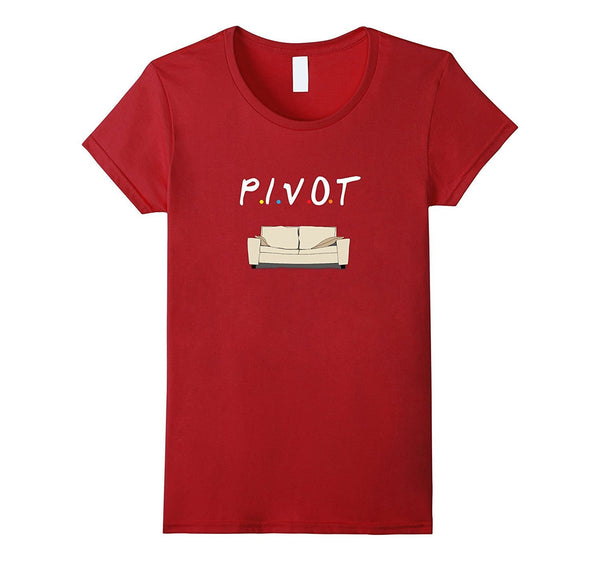 ON SALE | Premium Pivot, Ladies Printed DARK T-Shirt