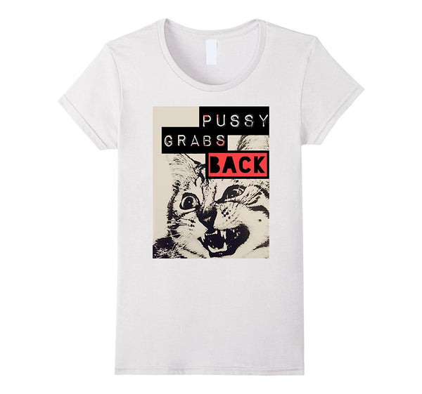 Pussycat Grabs Back Tee Shirt - Pussycat Shirt