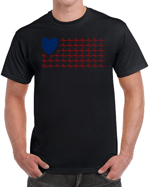 MangoshirtstoreHeart Flag Memorial Day Veteran's Day 4th of July Patriotic Men's T-ShirtTshirt/Tshirtwomen/Longsleeves tshirt/hoodie