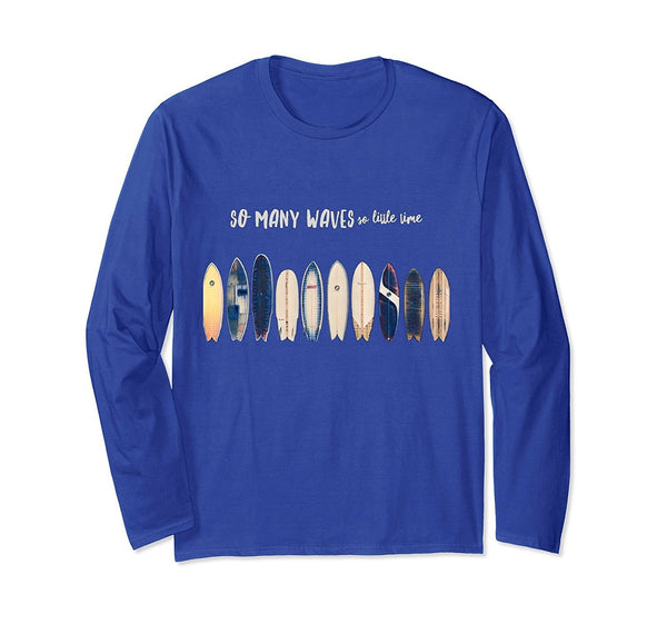 Surf Boards Surfing Long Sleeve Shirt