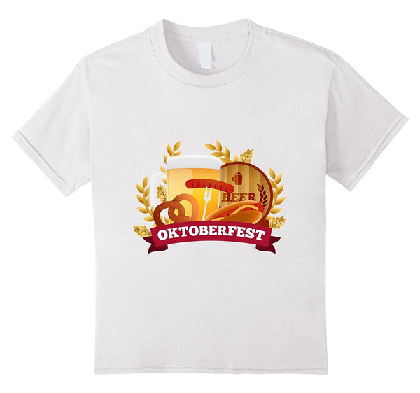 Oktoberfest German Beer Pretzel Funny T-Shirt