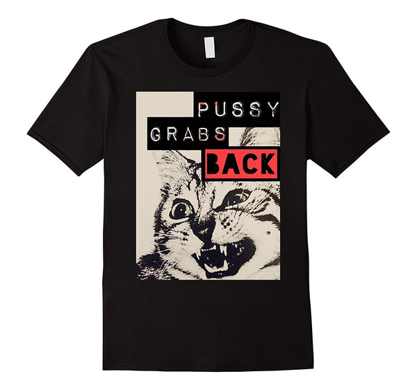 Pussycat Grabs Back Tee Shirt - Pussycat Shirt