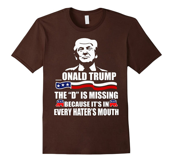 Men's Onald Trump The D Missing T-shirt