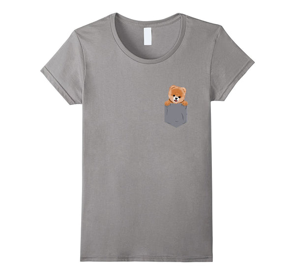 Pomeranian T Shirt - Pocket Dog