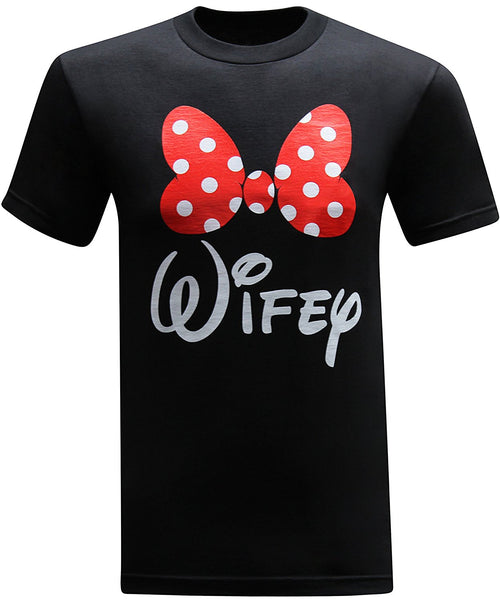 Mangoshirtstoretees geek Hubby & Wifey Matching Couples Funny T-ShirtTshirt/Tshirtwomen/Longsleeves tshirt/hoodie