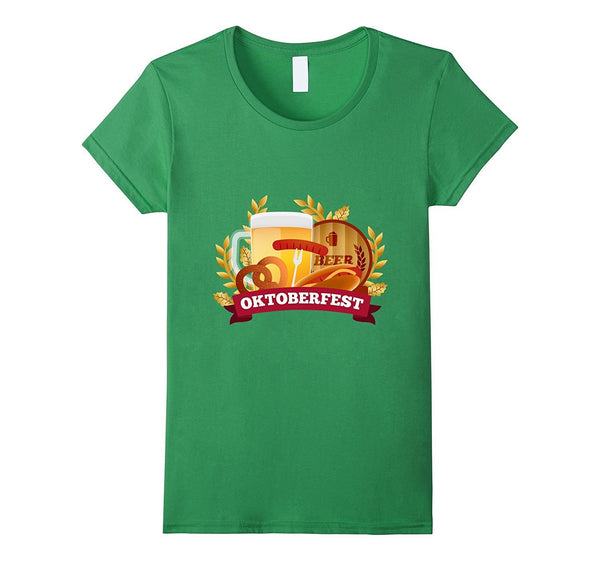 Oktoberfest German Beer Pretzel Funny T-Shirt