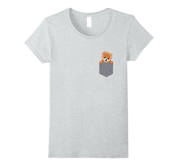 Pomeranian T Shirt - Pocket Dog