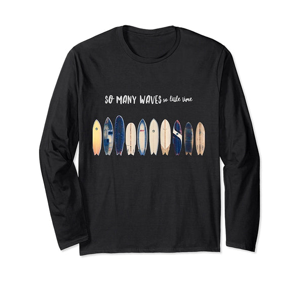 Surf Boards Surfing Long Sleeve Shirt