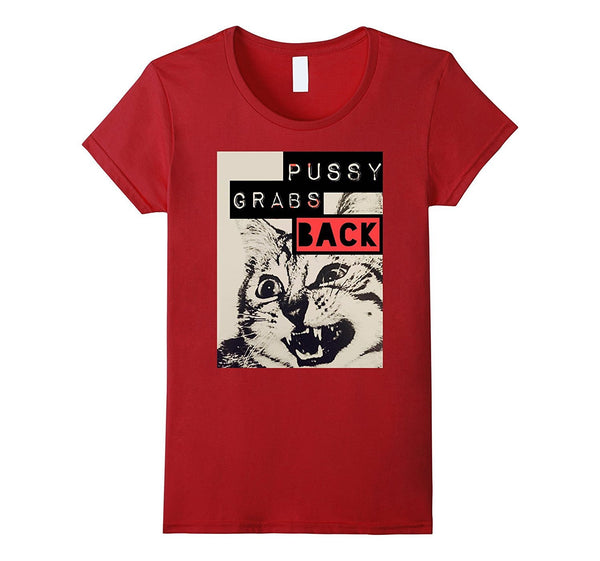 Pussycat Grabs Back Tee Shirt - Pussycat Shirt