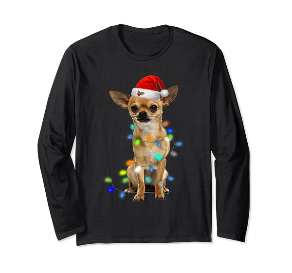Merry Christmas chihuahua t-shirt