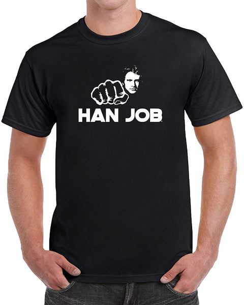 MangoshirtstoreHan Job Han Solo Parody Men's Novelty Funny T-ShirtTshirt/Tshirtwomen/Longsleeves tshirt/hoodie