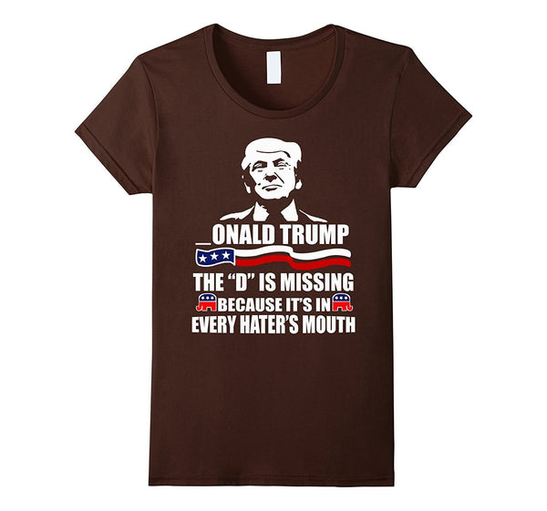 Men's Onald Trump The D Missing T-shirt