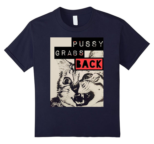 Pussycat Grabs Back Tee Shirt - Pussycat Shirt