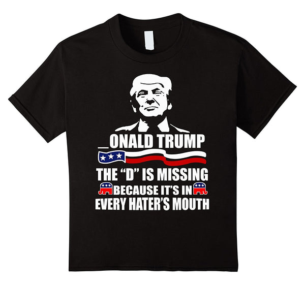 Men's Onald Trump The D Missing T-shirt