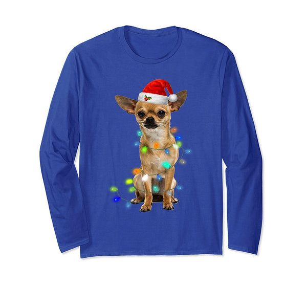 Merry Christmas chihuahua t-shirt