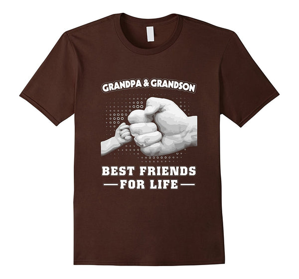 GrandPa and Grandson Best Friends For Life Shirt