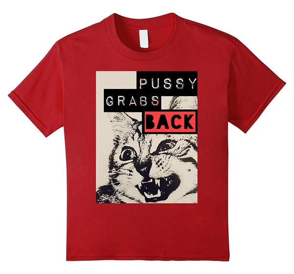 Pussycat Grabs Back Tee Shirt - Pussycat Shirt