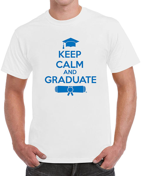 MangoshirtstoreKeep Calm & Graduate High School College Grad School Graduation Men's T-ShirtTshirt/Tshirtwomen/Longsleeves tshirt/hoodie