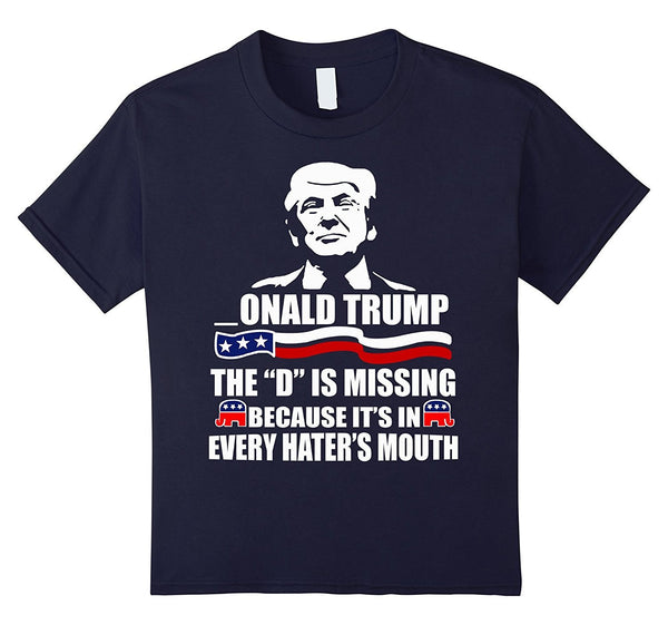 Men's Onald Trump The D Missing T-shirt