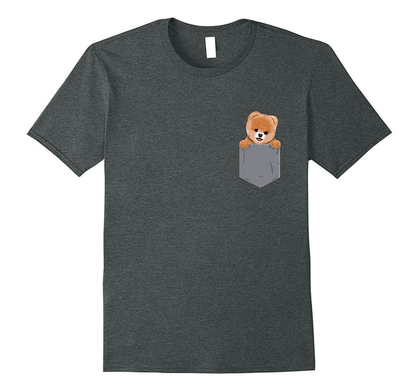 Pomeranian T Shirt - Pocket Dog