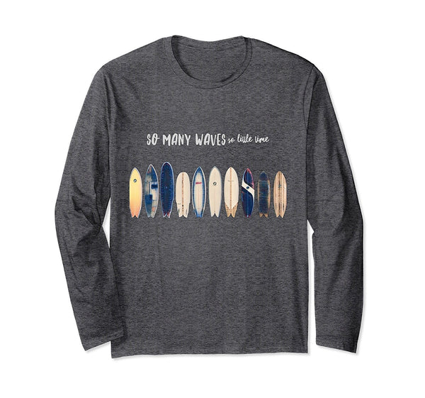 Surf Boards Surfing Long Sleeve Shirt