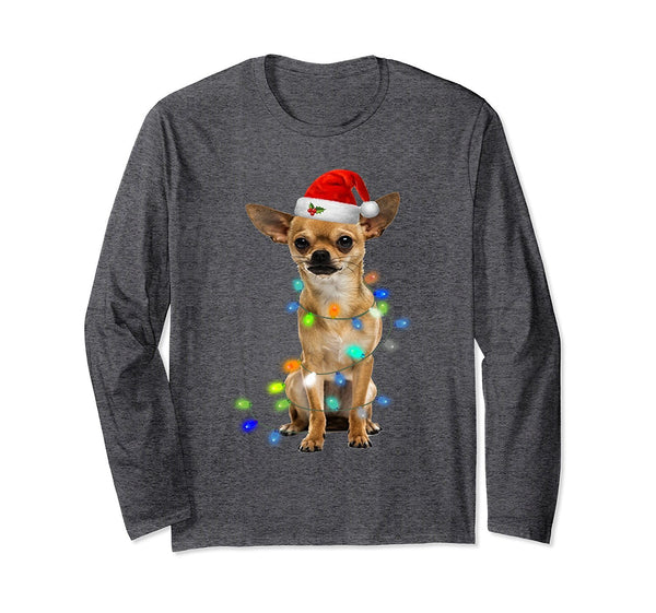 Merry Christmas chihuahua t-shirt