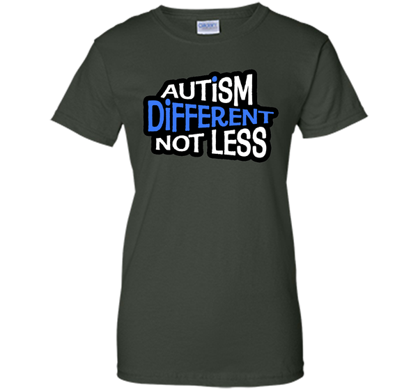 Autism Different Not Less - Autism Awareness T-Shirts T-Shirt