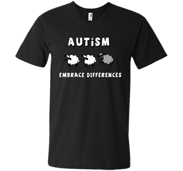 Autism Embrace Differences - Autism Awareness T-Shirt T-Shirt