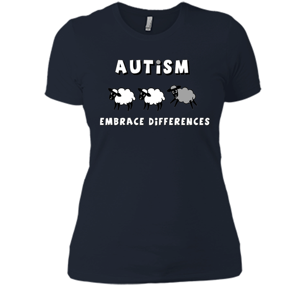 Autism Embrace Differences - Autism Awareness T-Shirt T-Shirt