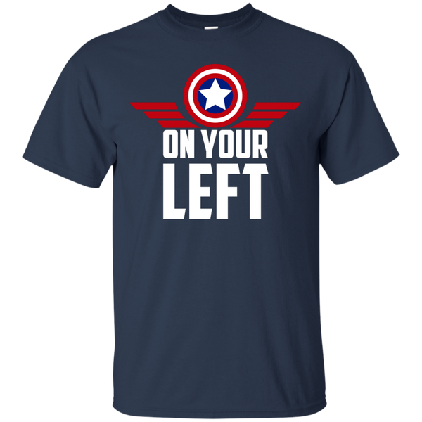 On your left T-Shirt