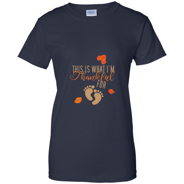 This Is What Im Thankful For Thanksgiving Maternity T-Shirt M/W/H