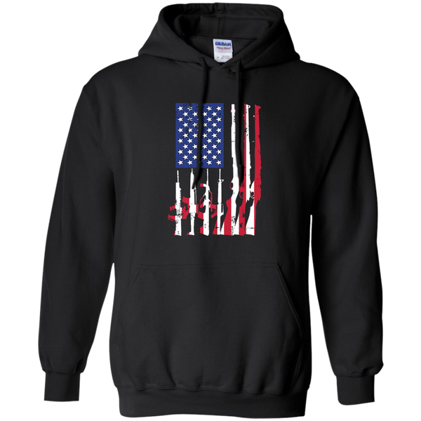 USA American Flag Of Guns T-Shirt Patriotic 2nd Amendment M/W/H