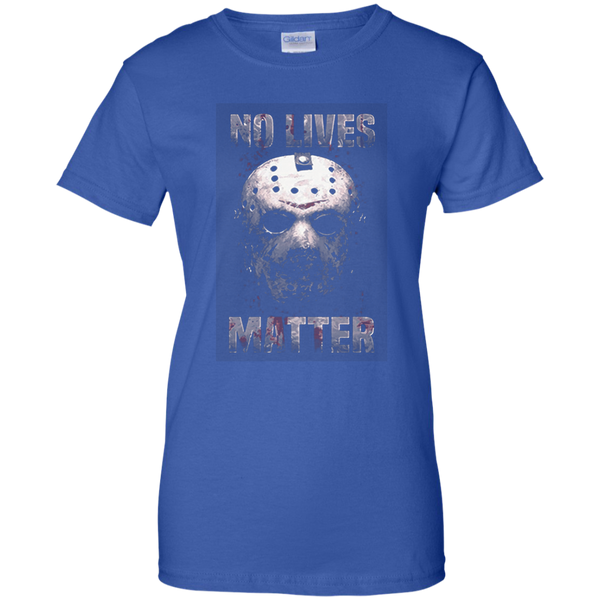 no lives matter friday the 13th shirt M/W/H