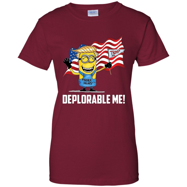 Deplorable me, proud Trump deplorable team t shirt M/W/H