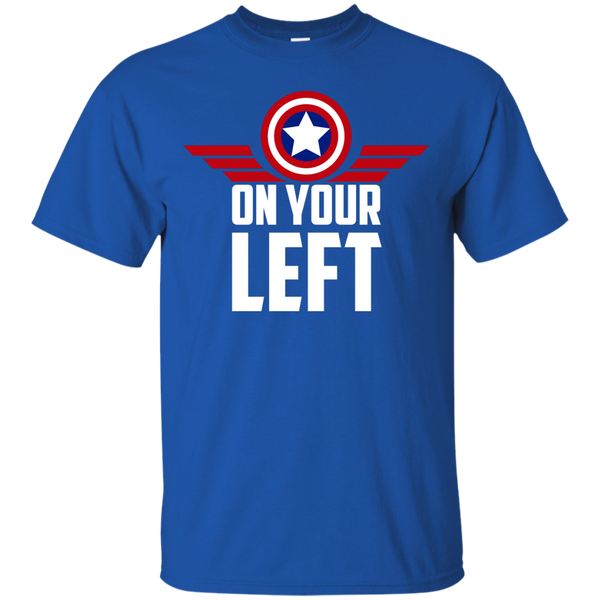 On your left T-Shirt