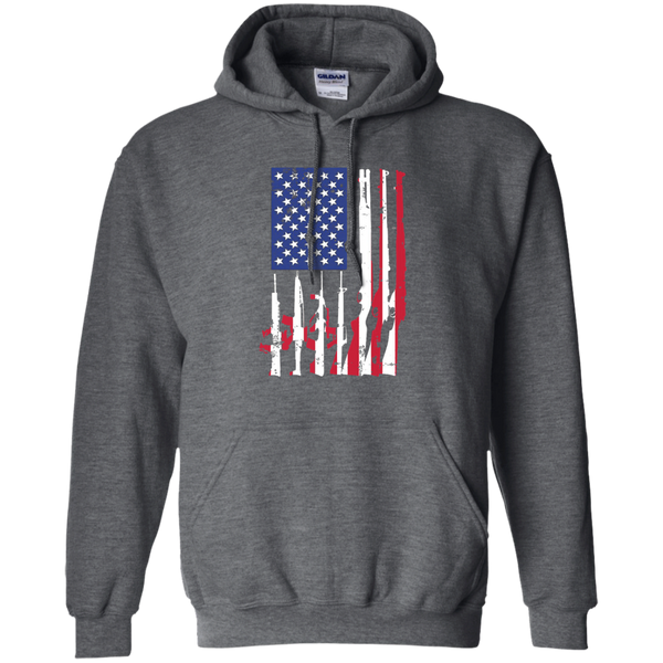 USA American Flag Of Guns T-Shirt Patriotic 2nd Amendment M/W/H