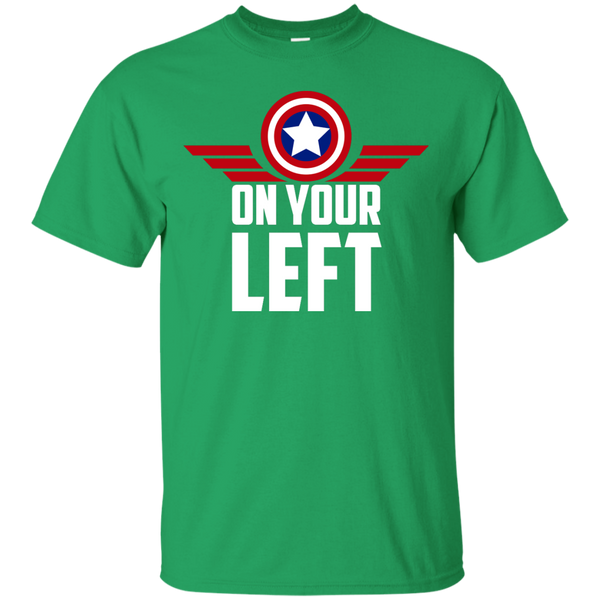 On your left T-Shirt