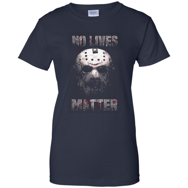 no lives matter friday the 13th shirt M/W/H